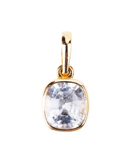 White Sapphire Pendant